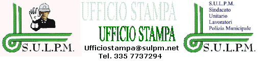 S.U.L.P.M. Sindacato Unitario  Lavoratori Polizia Municipale